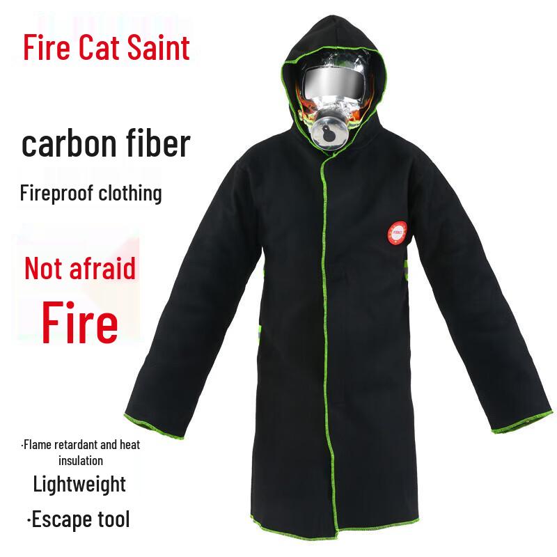 Carbon Fiber Firefighter Emergency Suit