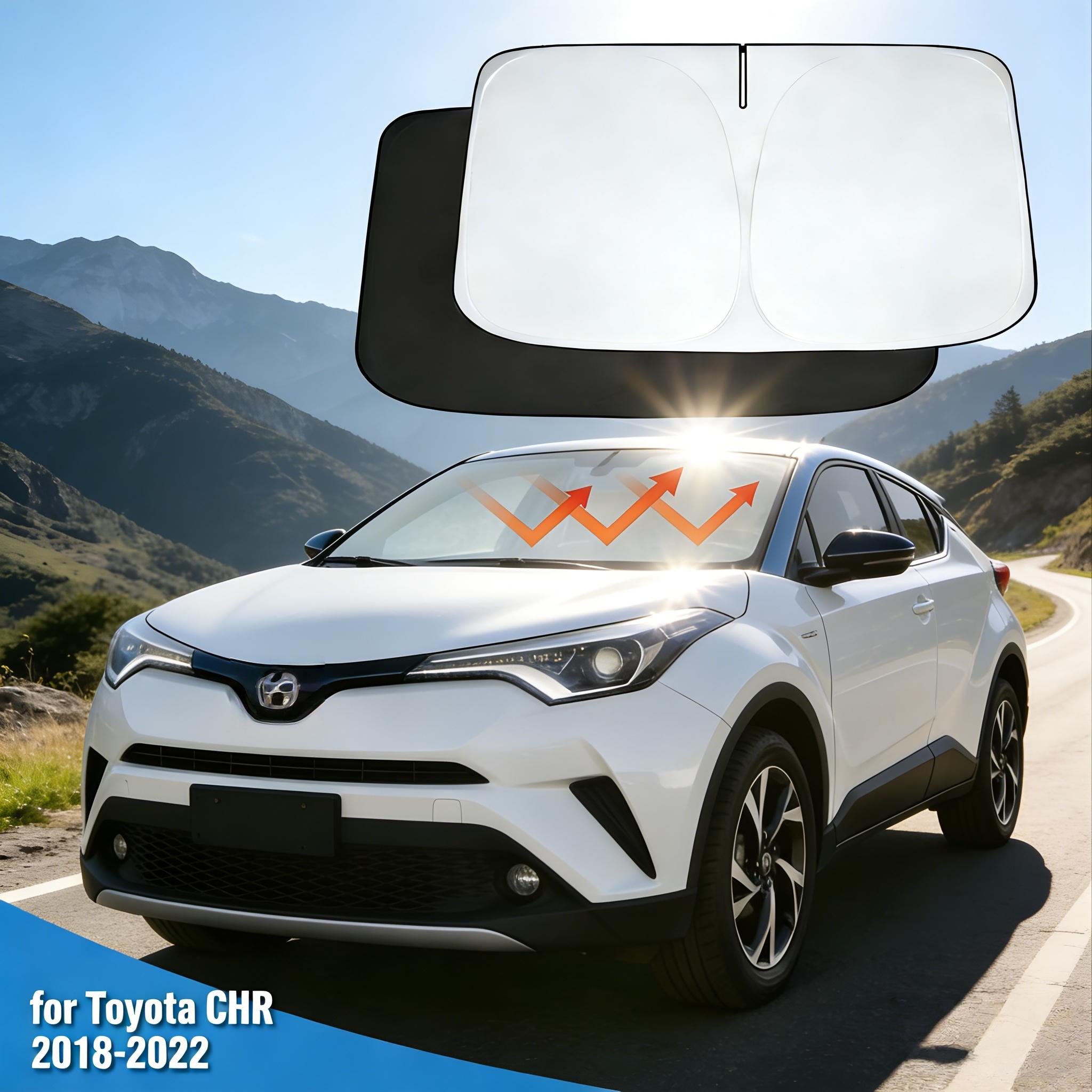 

Windshield Sunshade For Toyota CHR 2018 2019 2020 2025 2025 Window Shade Sun Visor Protector Blocks UV Rays серебряный