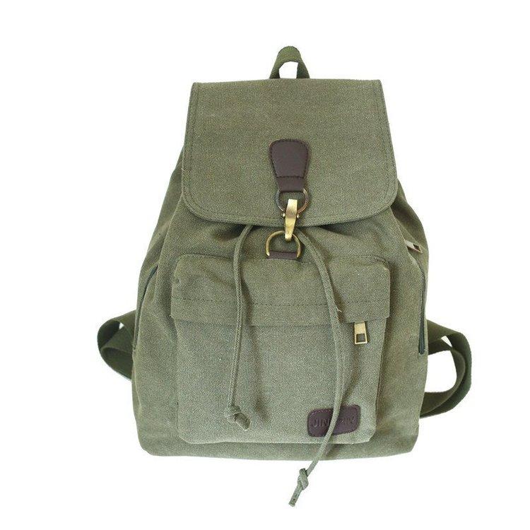 Женский рюкзак Ретро Холщовая сумка Дорожный рюкзак Студенческая школьная сумка — фото 16