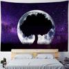 Night Forest Starry Sky Pattern Tapestry Bedroom Living Room Tapestry Home Wall Decoration Tapestry