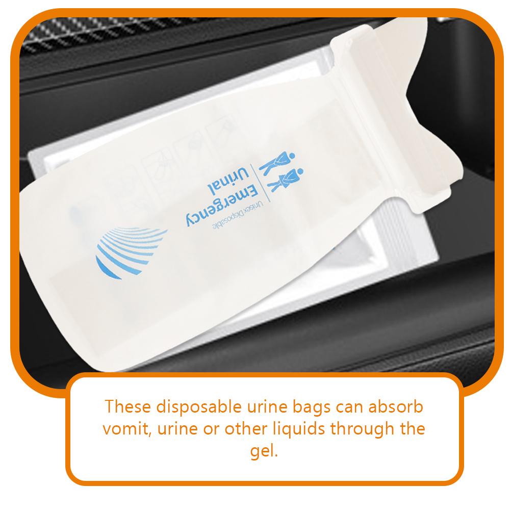 12 Pz Sacchetti per Urina per Auto Supporti per Minzione Sacchetti Portatili per Pipì Sacchetti di Raccolta Orinatoio Femminile Orinatoi da Viaggio per Uomini e Donne