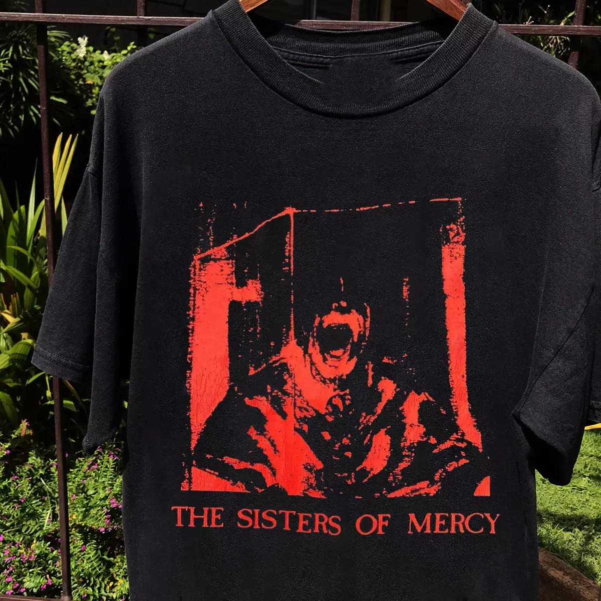 The Sisters Of Mercy Band On Tour T Shirt Full Size S-5XL S разноцветный