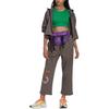 adidas CR SWP Knitted Sweatpants Women's Brown Gray IB5881