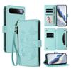 Wallet Case for 16 5G Leather - Leather/PU, Green, With Lanyard