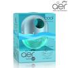 Godrej Aer Twist Car Air Freshener Cool Surf Blue 45 G | Long Lasting Gel Fragrance | Spill Proof Car Perfume for Dashboard or Cup Holder