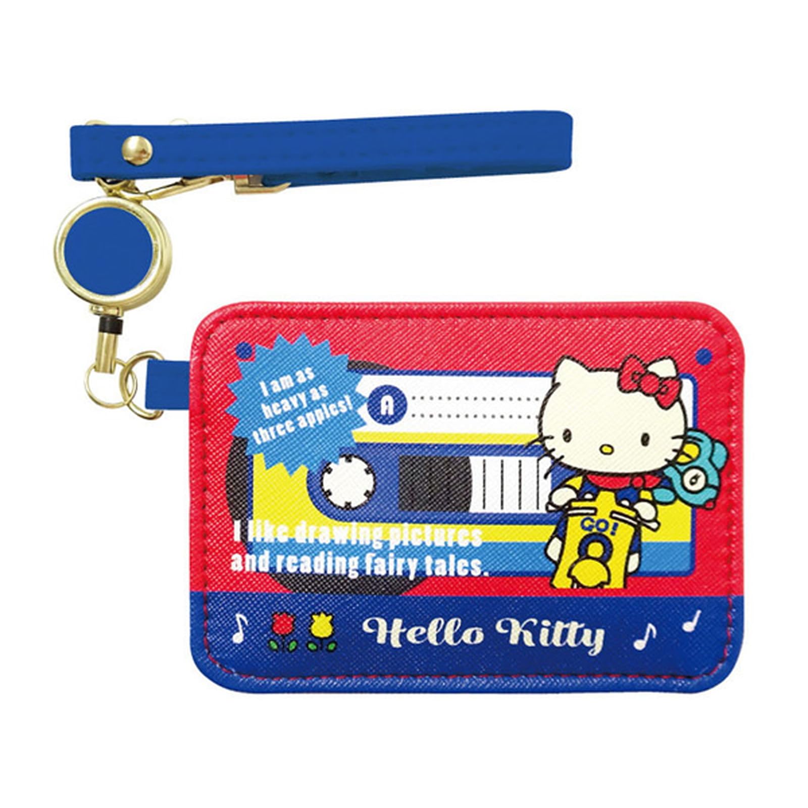 Персонажи компании K Sanrio (Урожай ретро) Пропуск на катушке Hello Kitty SAV-RT-KT
