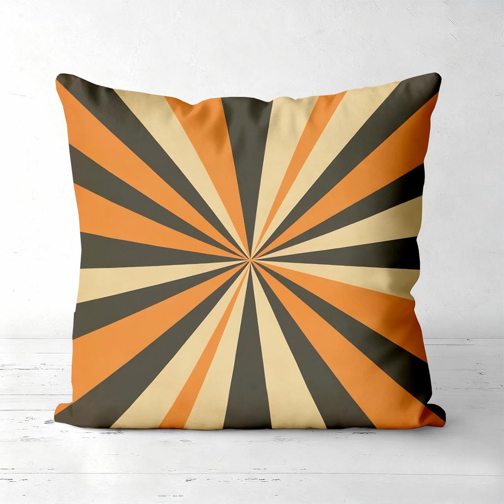 Set of 4 Retro Mid Century Modern Abstract Throw Pillow Covers Pattern Cushion Cover Suitable for Sofa Bedroom Car Pillow Cover