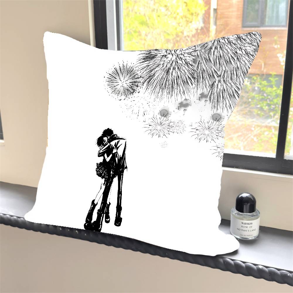 1PC Anime Cool Nana Osak Pillow Case Square  Bedroom Sofa Leisure Comfort Cushion Car Home Decoration Pillowcase 40x40