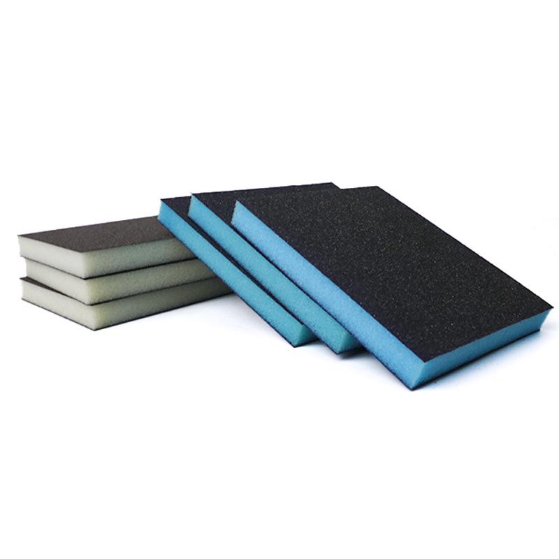 Sponge Sanding Block: Sandpaper for Woodworking, Stairs, Doors, Molding, Car Paint, Model Polishing & Grinding