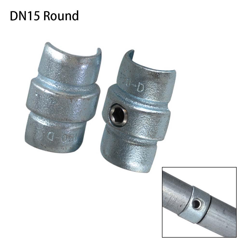 cast iron Steel pipe connectors No welding required Extension Steel pipe inner joint Extend connector Directly inside