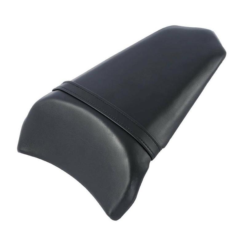 A16P-Rear Passenger Seat Motorcycle Black Artificial Leather Rear Pillion Seat For Kawasaki Ninja 650 EX650 2017- 2018