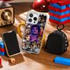 Bru-no Cool Singer Fashion Design Phone Case for iPhone 16 15 14 13 12 11 Pro Max Sheepskin Silver-edged Protective Case