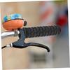 TENDYCOCO 2 PCS Anti-Slip Silicone Handle Grips for Bicycle Mountain Bike Lock-on Design Weather Resistant Improve Grip