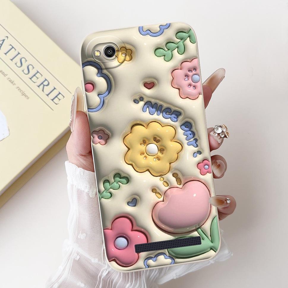 Cute Cartoon Cover For Xiaomi Redmi 4A Phone Case For Xiaomi Redmi 4A 5A 6A Redmi4A Redmi5A ShockProof Back Cover Funda