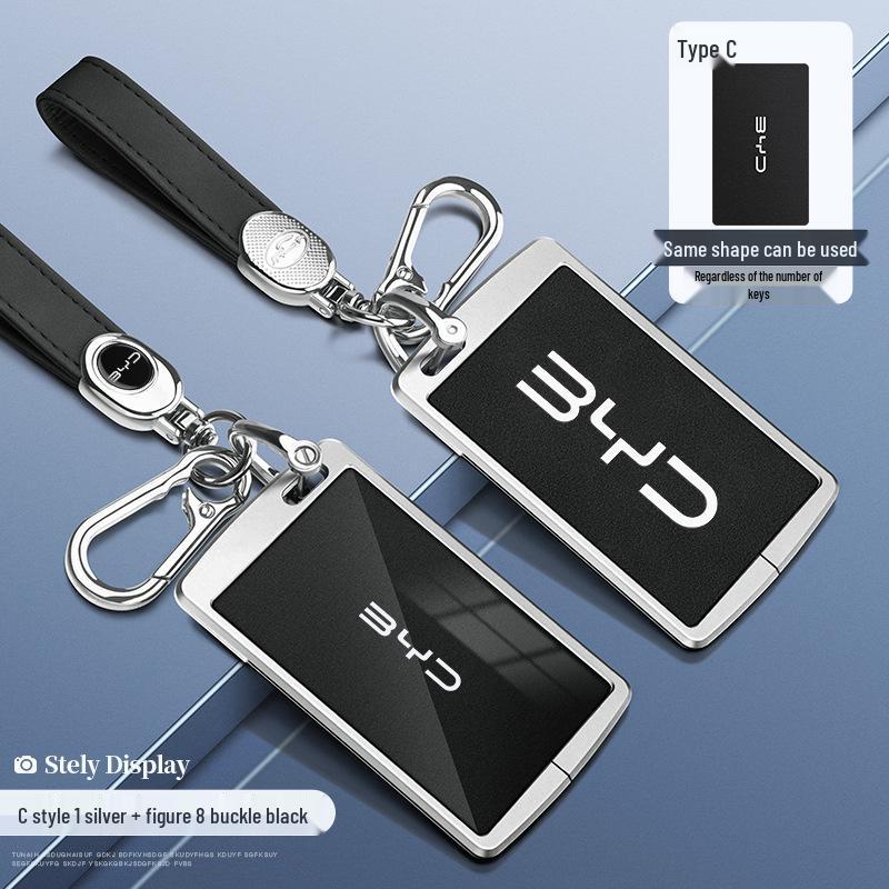 2023 New BYD Key Case for Han, Song Plus, Dolphin, Qin, Sea Lion, Yuan, Tang, and Seagull Models