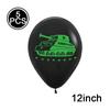 Military Camouflage Balloon Set Metal Latex Balloon Children's Birthday Camouflage Party Background Decoration Photo Taking
