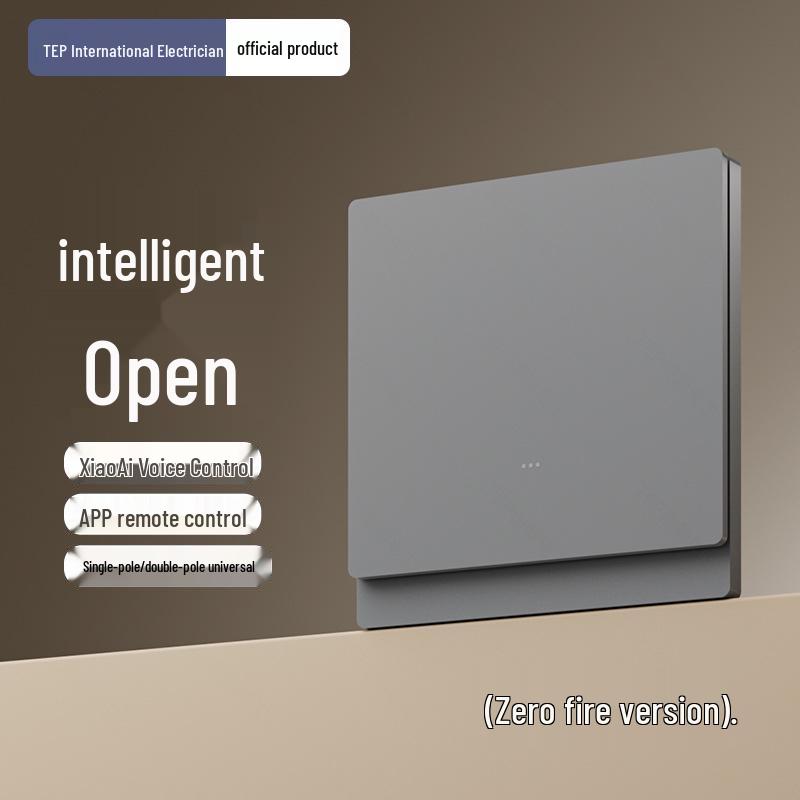 Smart Switch Panel Mesh2.0: Wireless Remote Four-way Dual Control, Pre-connected To Mijia App