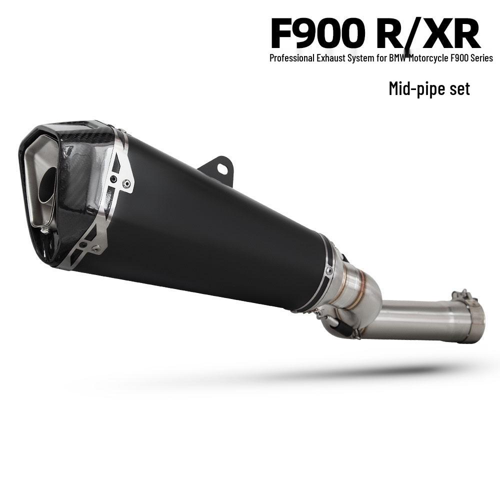 F900R/XR Edelstahl Mittelrohr Auspuff für Motorrad Modifikation