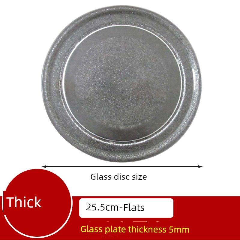 New Microwave Oven Glass Turntable Neutral Diameter 24.5/25.5/27/31.5cm Thick Tray Sub-Accessories