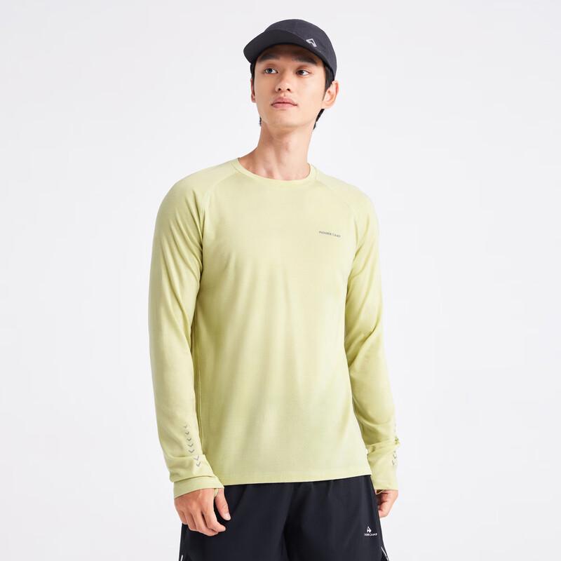 TRLUZ Men's Merino Wool Blend Long Sleeve T-Shirt