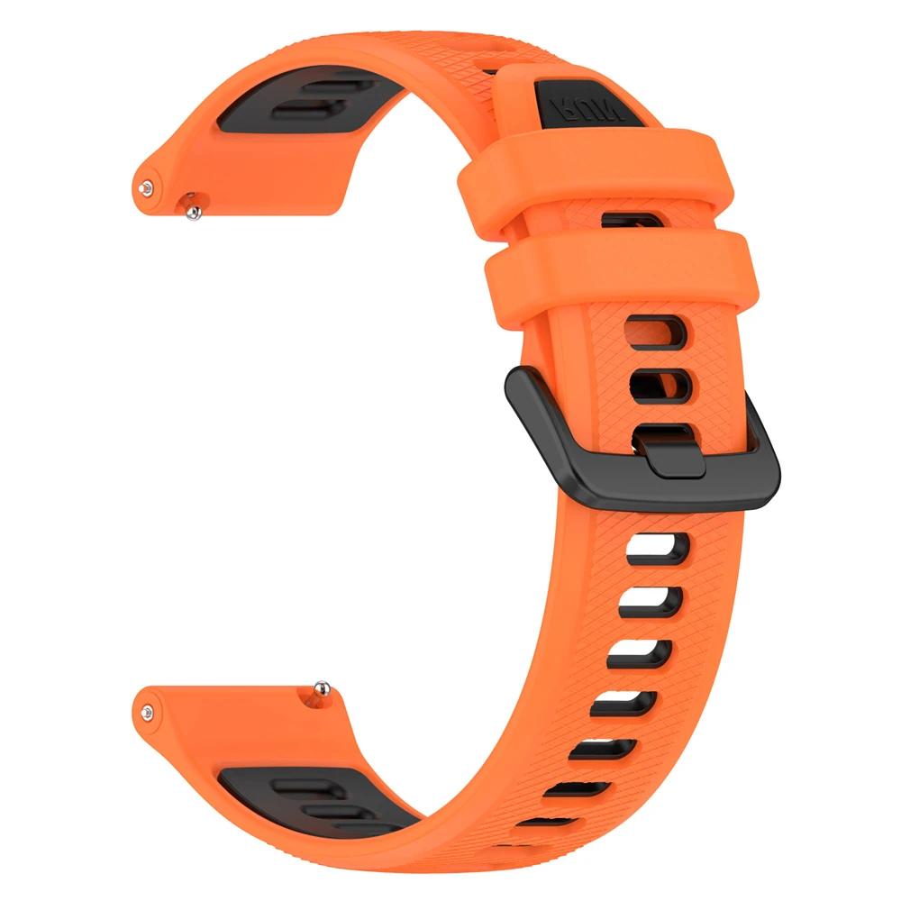 Classic 22 20mm Silicone Strap For HUAWEI WATCH GT 4 Pro 46mm Band GT 3 2 42mm HONOR Magic Watch 4 GS 3 Pro ES Bracelet Replacement Belt