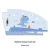 Children's Magnetic Sun Shade Curtains - Double Layer Mesh for Car Windows, Heat Insulation, Light Blocking, Cartoon Design