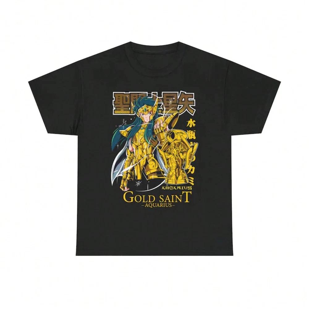 Anime Gold Saint Cartoon T Shirt V2 S