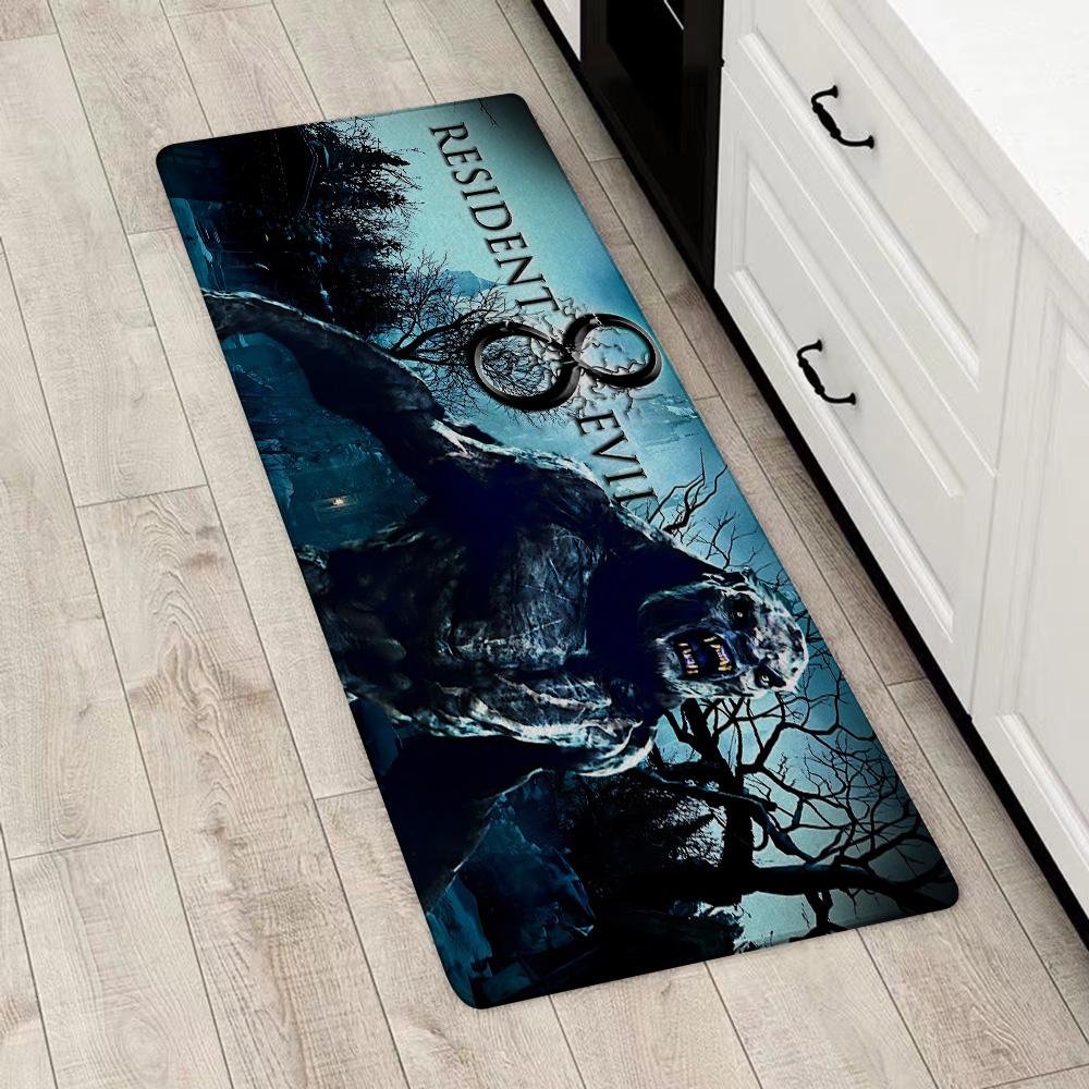 Entrance Front Door Doormat Residents Evil Non-slip Kitchen Rug Living Room Rugs Balcony Bathroom Foot Mat Floor Mats Carpet