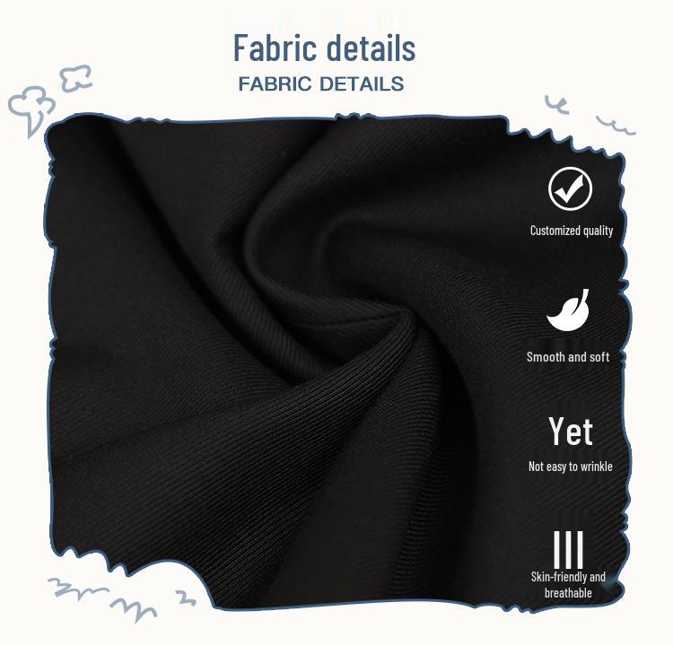 Academy Style School Uniform Set for Boys and Girls - Black Suit Graduation Attire