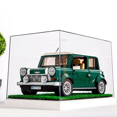 Akrylowa walizka do kolekcji LEGO Pudełko na mini figurki Centrum wystawowe dioramy samochodowej, 1 koreańska zabawka