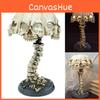 3d Led Skull Skeleton Lamps Horror Halloween Desk Light Haunted House Decoration