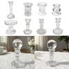 Glass Crystal Ball Base Photography Props Transparent Glass Sphere Holder Craft Crystal Ball Display Stand for Home Decoration