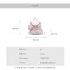 College style backpack women's new trendy fashion pleated nylon casual portable backpack