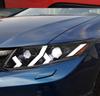 12-15 Gen 9 Civic Headlight Assembly with Lamborghini Style LED DRLs & Flowing Turn Signals