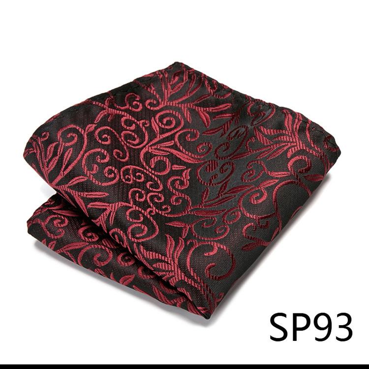 Guangzhou 1200-Pin High-Density Men'S Elegant Retro Business Suit Jacquard Pocket Towel Square Towel