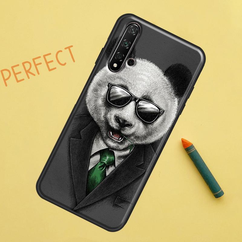 Man Suit Shirt Tie For Huawei Nova 8i 12i 11i 12s Y73 Y72 Y61 Y91 Y90 Y70 Y60 9 10 SE P30 P40 Lite P60 Pro Case