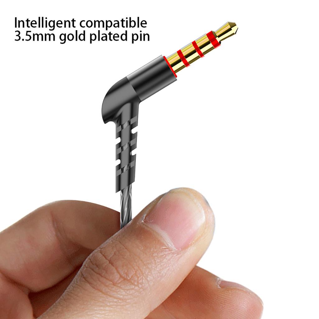 T05 Stereo Wired Earphone Earbuds Bass Earphones 3.5mm Sport Gaming Headset