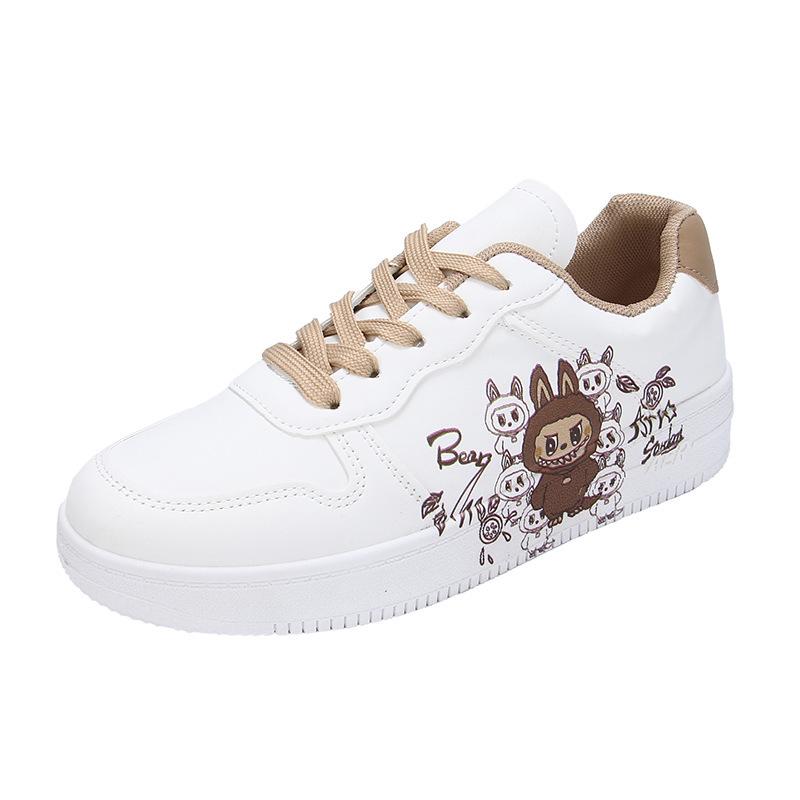 Kids' Board Shoes: 2025 Spring/Autumn Casual White Sneakers for Boys & Girls