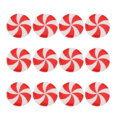 12PCS Cabinet Knob Decoration Silicone Candy Decoration Pull Handles Knob for Holiday