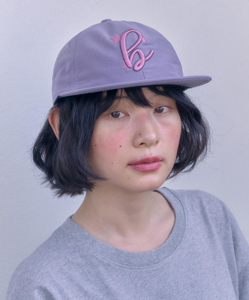 AMBLER Vintage Butterfly Cap Embroidered Camp Ball Cap Ah702 (Purple)