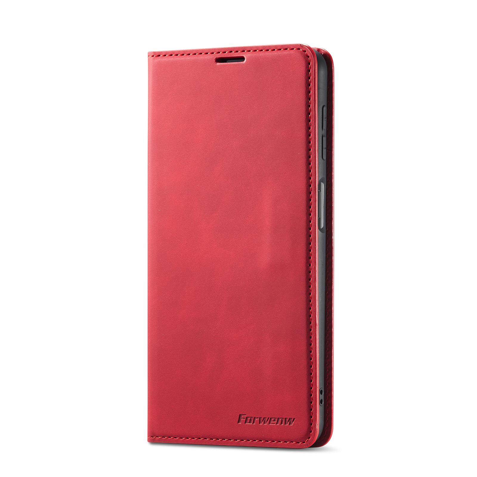 

For Samsung A53 5G SM-A536B Case Luxury Wallet Leather Flip Case on For Samsung Galaxy A53 A23 A73 A33 A71 A72 A82 5G Capa Cover For Galaxy A82 5G червоний