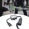 Portable 4 Pin to 7 Pin Trailer Connector for Secure Brake Light Separation Outdoor Adventures Convenient Travel Storage