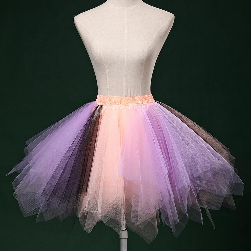 Colorful Boneless Padded Underskirt for Wedding Dress Photography