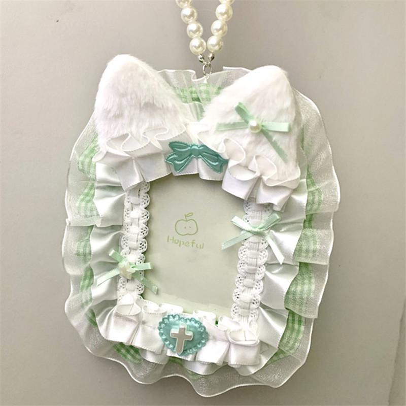 Engel Flügel Spitze Plüsch Kartenhalter von Guka