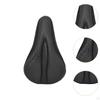 Bike Seat Cover Bicycle Saddle Comfortable Replacement Easy To Install Soft Silicone Padded
