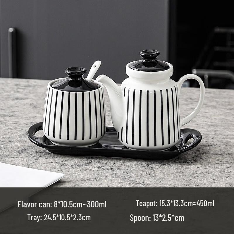 Набор высококачественных керамических баночек для специй