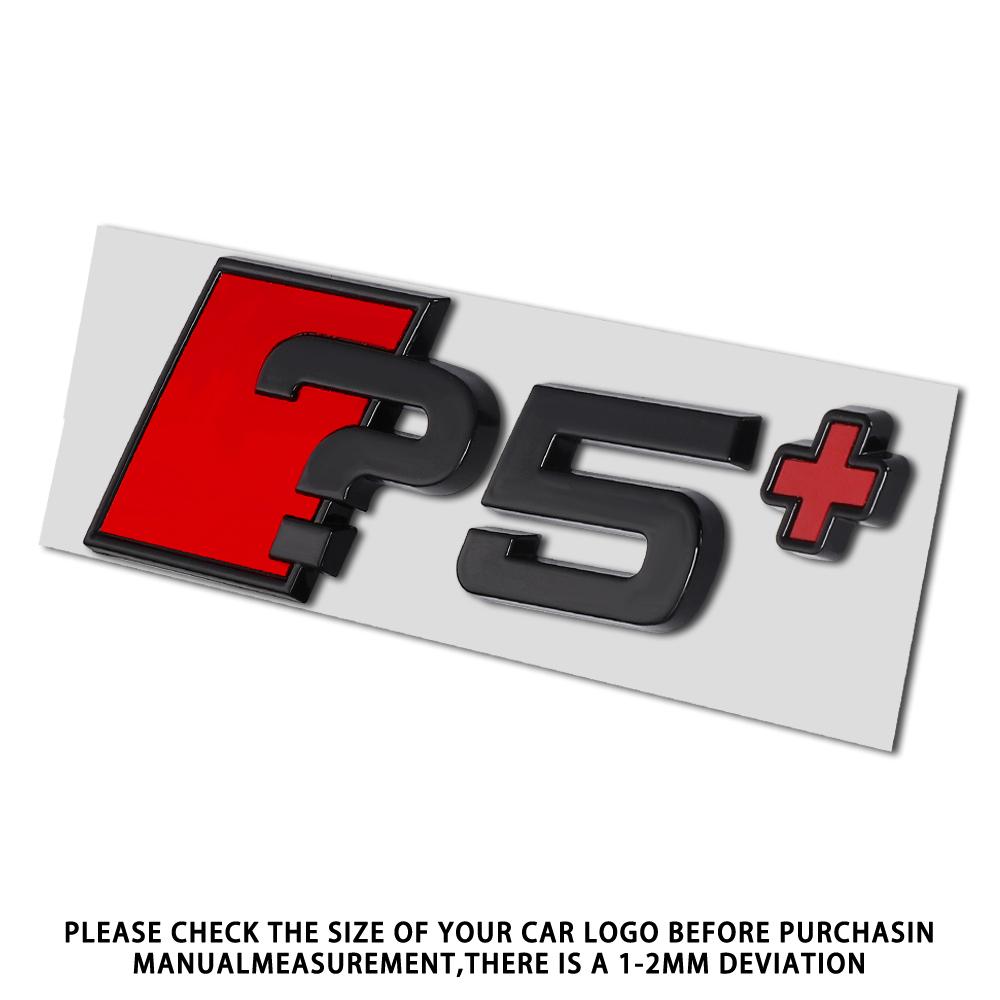 1PC Aluminum ?3 ?4 ?5 ?6 ?7 ?8 ?3+ ?4+ ?5+ ?6+ ?7+ ?8+ Emblem Car Trunk Logo Sticker For Audi A3 8P S3 8V A4 B8 B6 B7 A6 C6 C5 S