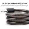 Bicycle Lock Color Steel Wire Lock Antitheft Key Lock For Cycling Equipment
