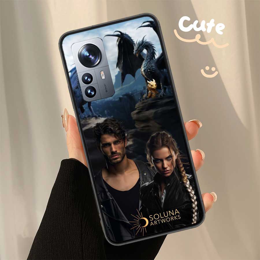 F-Fourth W-Wing Dragon Phone Case For Xiaomi Poco F7 Mi 14 Ultra 15 13 12 Pro 11T 10T 12T Pro 12X 11i 11 10 Lite 5G 9 8 Cover Ca