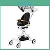 Versatile Baby Pushchair Easy Fold High View Four-wheel Stroller With Comfortable Seating